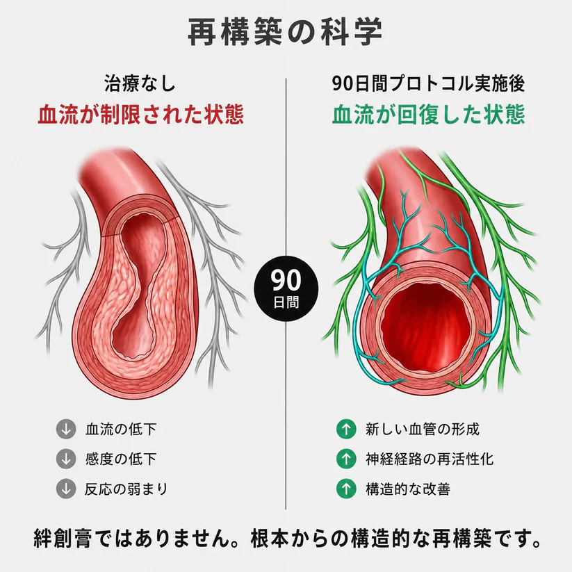 トレーニング方法の説明イラスト